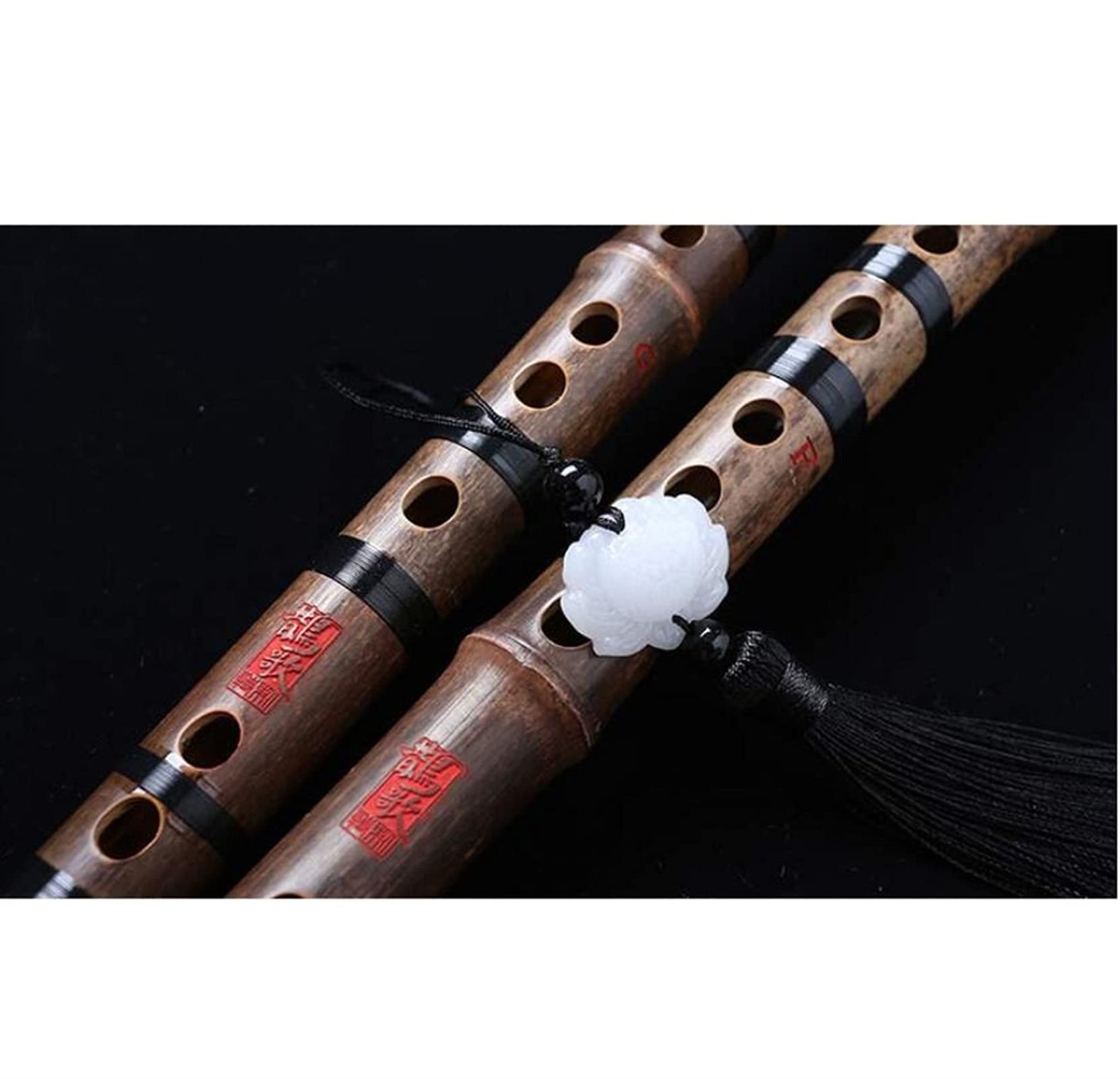 Cinese Dizi One-Section Bamboo Flauto Professionale Playing Flauto Strumento musicale per principianti Adulto C/D/E/F/G TUNE(D)