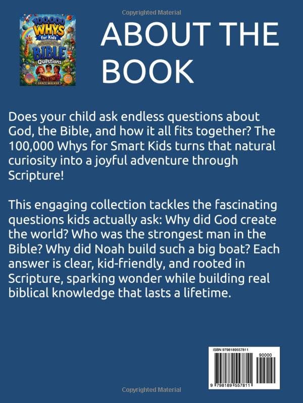 THE 100,000 Whys for Smart Kids: Fascinating Bible Questions and Amazing Answers about God That Boost Curiosity and Knowledge image 3