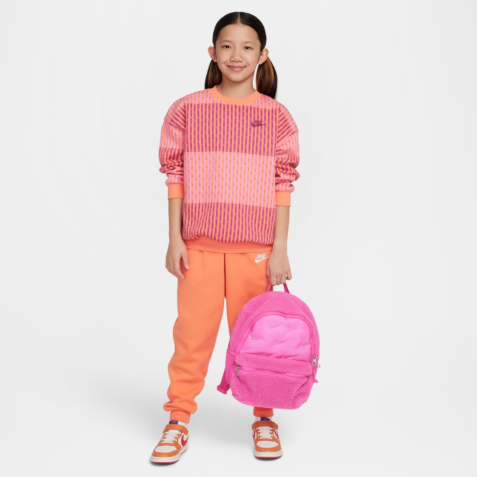 NIKE Sportswear Club Fleece Extragroßes - Sudadera para niña