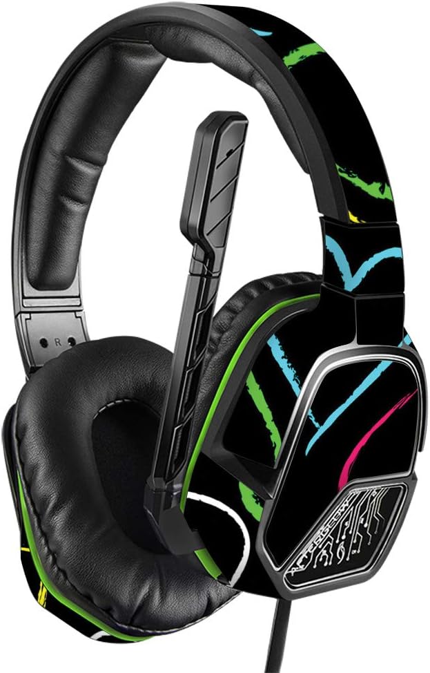 MightySkins Skin Compatible with PDP Xbox One Afterglow LVL 3 Headset - Hearts | Protective, Durable, and Unique Vinyl Decal wrap Cover | Easy to Apply, Remove, and Change Styles | Made in The USA