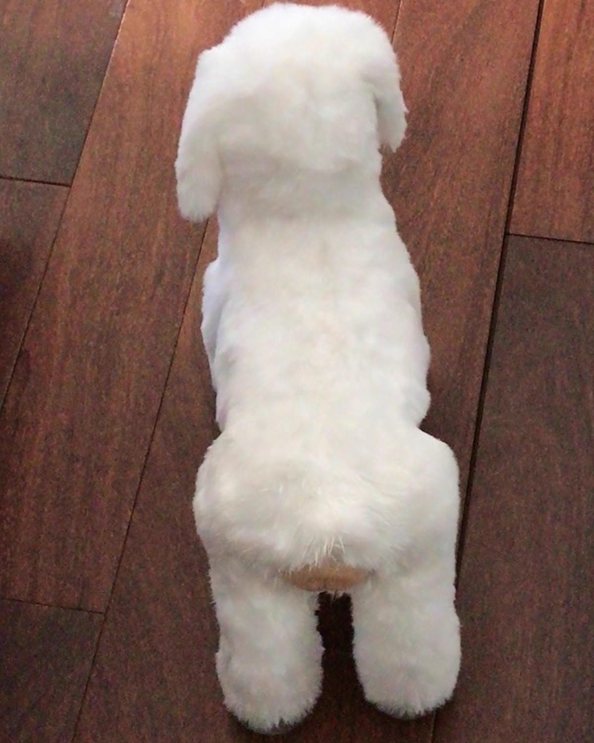Juguete de Apareamiento Silicona para Perro en Celo, Muñeca Peluche Novia para Regalo Boda Mascotas, Compañera Femenina con Pelo Simulado Interactiva(Height 32cm/13")