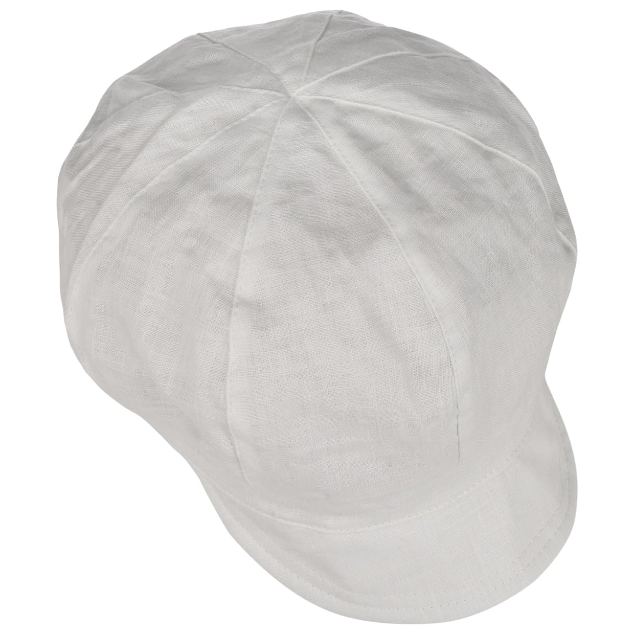 Lipodo Casquette Gavroche Reversible en Lin Bicolore Femme Printemps Ete