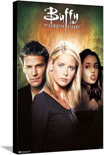 Trends International Buffy the Vampire Slayer - Season 3 One Sheet Canvas Wall Poster