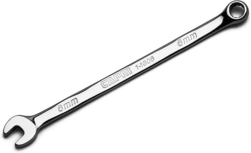 Capri Tools Llave combinada, 12 puntos, métrica (0.236 in) Capri Tools Llave combinada, 12 puntos, métrica (0.236 in)