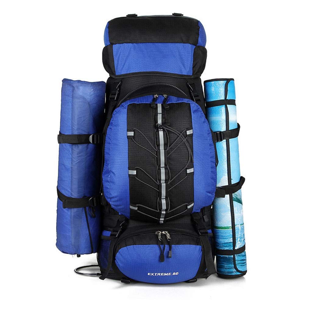 Sac De Randonnée 80L Extensible Jusqu’à 90L – Imperméable, Port USB, Dos Ergonomique, Pour Camping, Alpinisme, Voyage (homme/femme)
