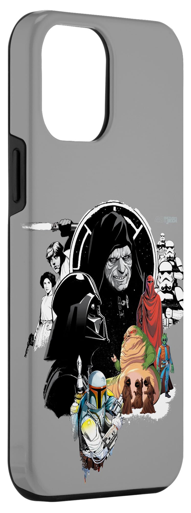 iPhone 12 Pro Max Star Wars Return of the Jedi 40th Anniversary Characters Case - Image 3