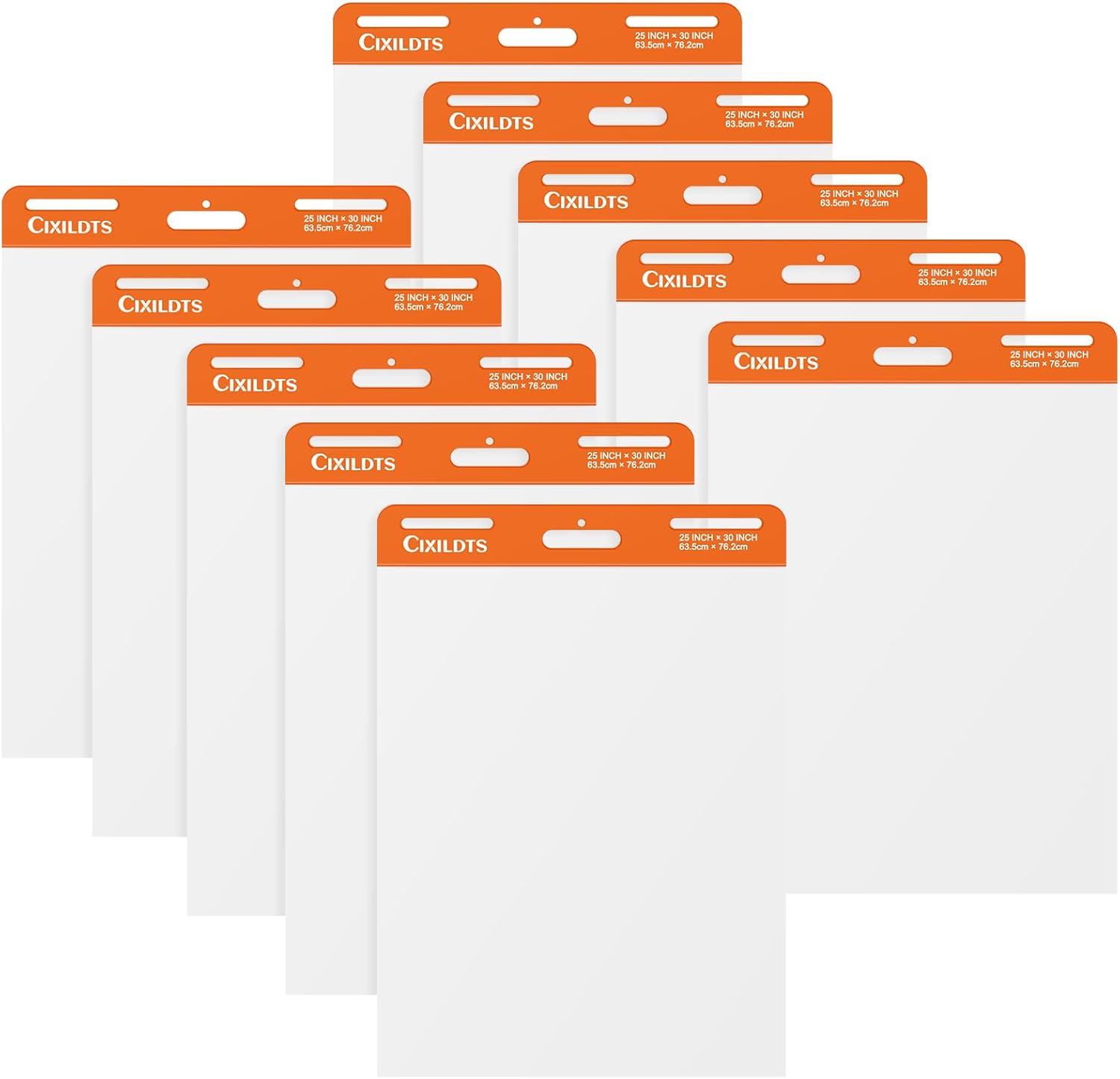 CIXILDTS Sticky Easel Pad, 25 x 30 Inches Flip Chart Paper