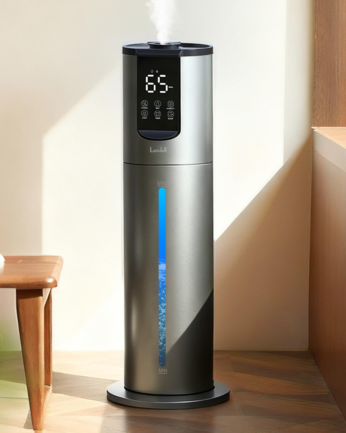 Lacidoll J001 加湿器 容量21リットル 家庭 業務用 加湿器 大容量 2000ml/h 業務用 家庭用 21L 【法人向け】UV除菌 360