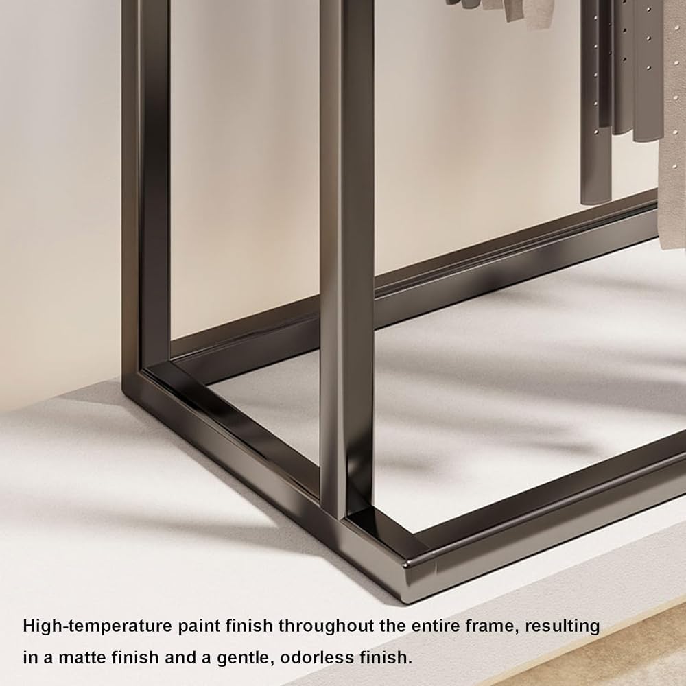 Espositore versatile da pavimento e organizer per cinture, cravatte, sciarpe, borse, gioielli e scialli, ideale per negozi di abbigliamento e armadi per camera da letto