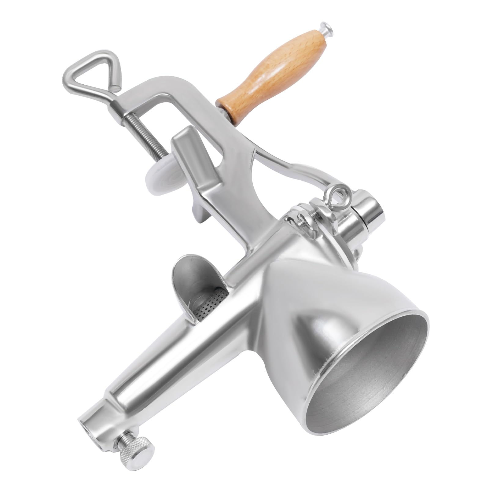 Handmatige Tarwegras Juicer, Heavy Duty Roestvrij Staal Thuis Gezondheid Sapcentrifuge Tool met Zuignap Base voor Gember Selderij Appel Druif etc