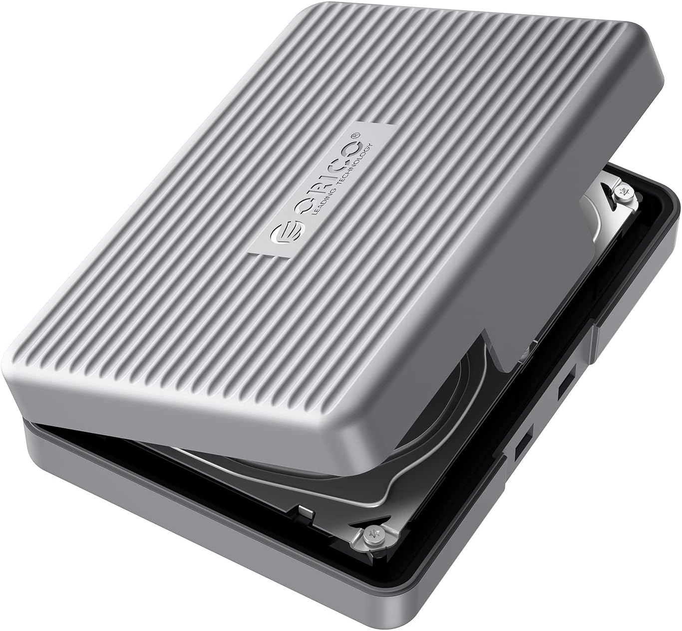 ORICO Hard Drive Case for 3.5 Inch HDD/SSD 5 Packs Portable Hard Drive Carrying Protective
