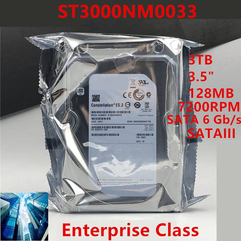 中古品ハードディスク】ST3000NM0033 3TB Amazon | HDD For 3TB
