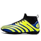 Men’s Durable Outdoor Soccer Cleats - Anti-Slip, Easy Clean, Breathable Football Shoes for Turf, Grass, Training