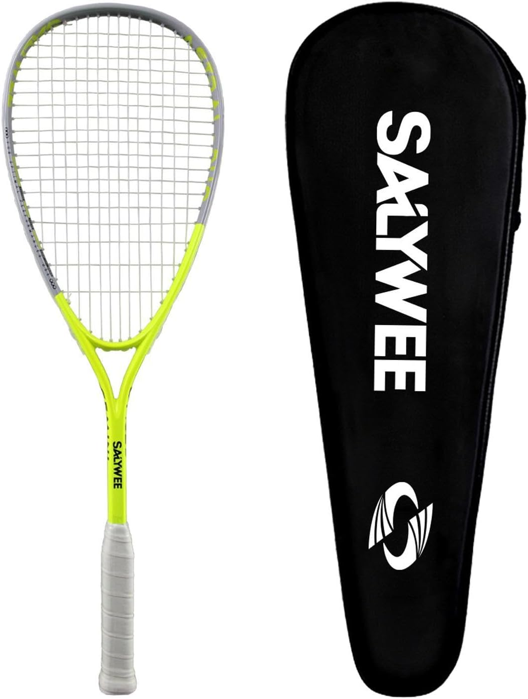 Carbon Fiber Frame Squash Racket Squash Paddle Classical Multifunction Supplies Tear Drop Squash Racquet for Office Traveling