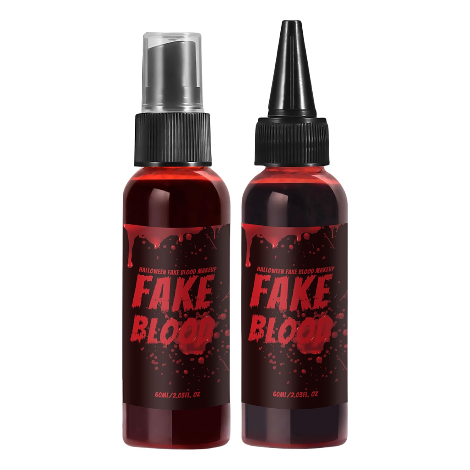 Faux sang lavable 60 ml pour maquillage d'Halloween réaliste - 8
