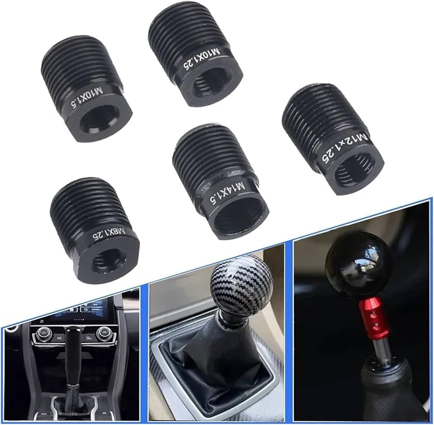 Amazon.com: LeosHi Aluminum Alloy Car Shift Knob Adapter with