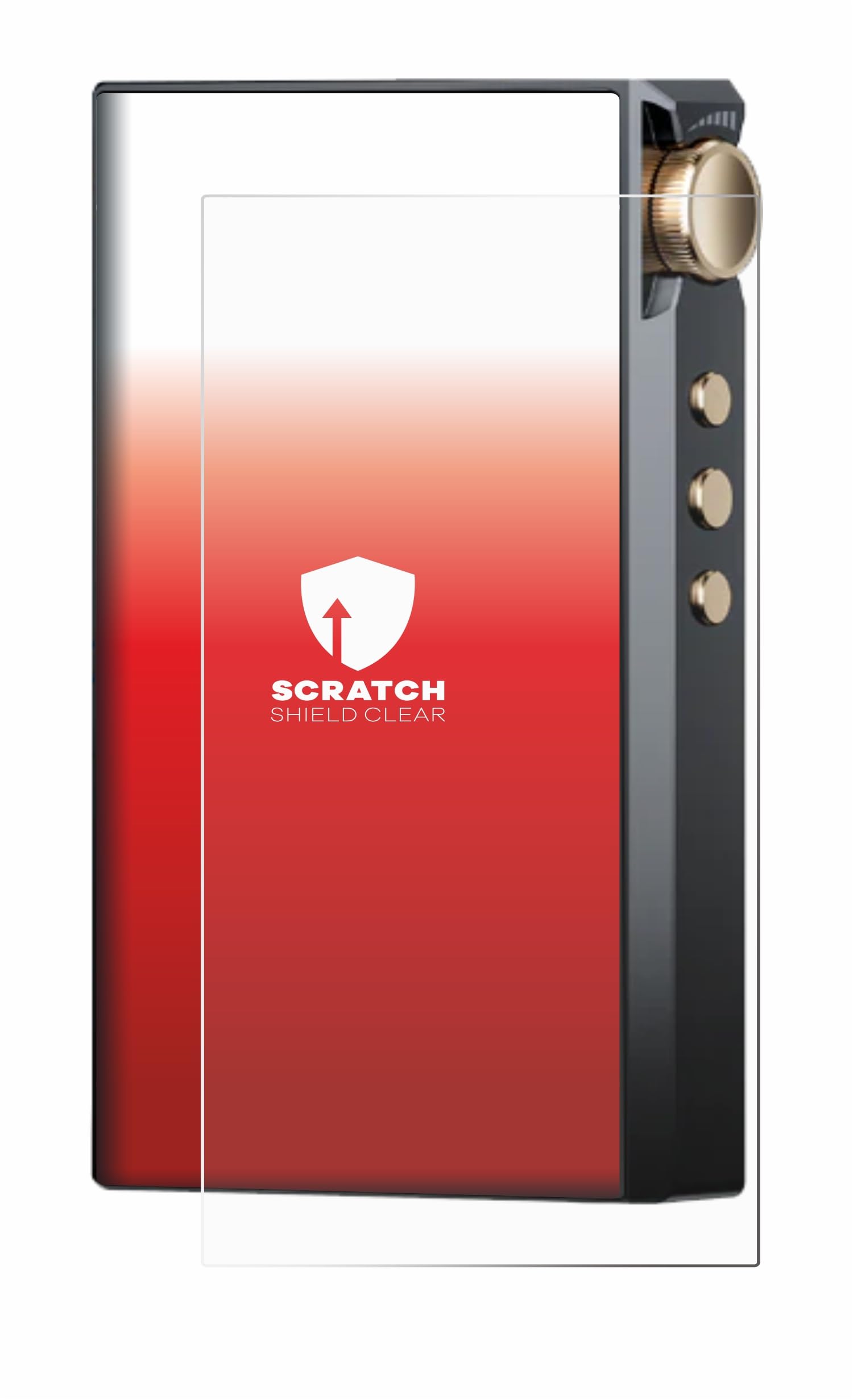 upscreen Scratch Shield Screen Protector Compatible with Cayin N3-Ultra - HD-Clear, Anti-Fingerprint