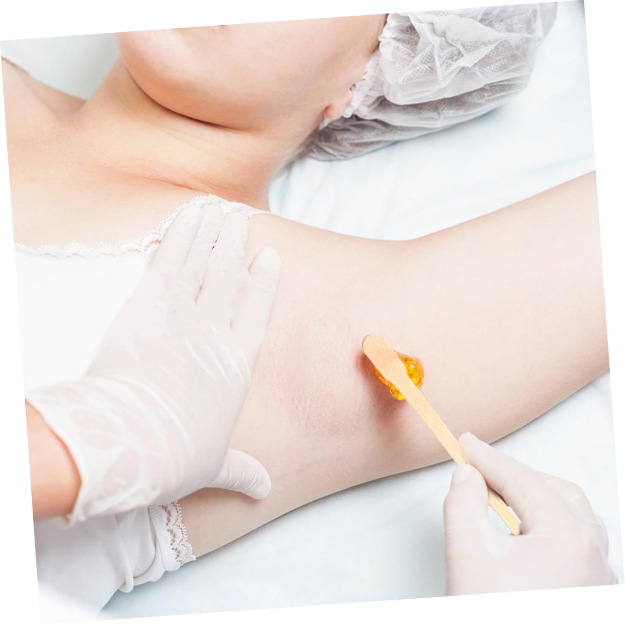 Healeved Waxing Sticks for Hard 300pcs Kit Nose Sticks and Eyebrow Waxing Sticks Skincare Spatulas for Hair Removal