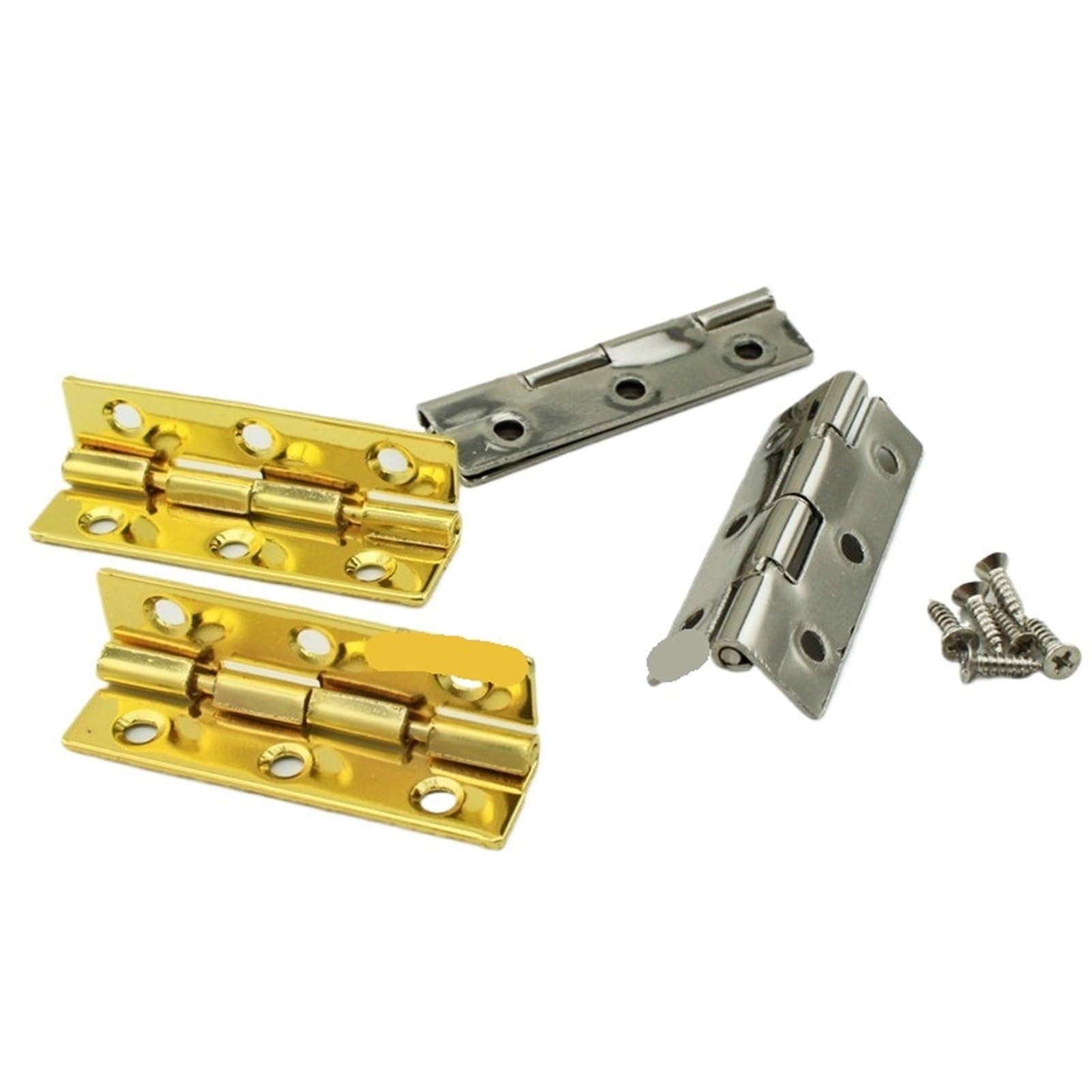 Kdhcvkz Golden 10Pcs 14 * 50Mm Box Hinge For Jewelry Boxes(Golden)