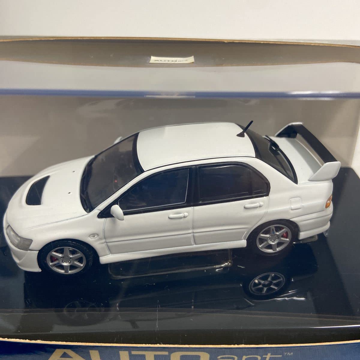 Amazon | AUTOart 1/43 三菱ランサーエボリューションⅧ ホワイト