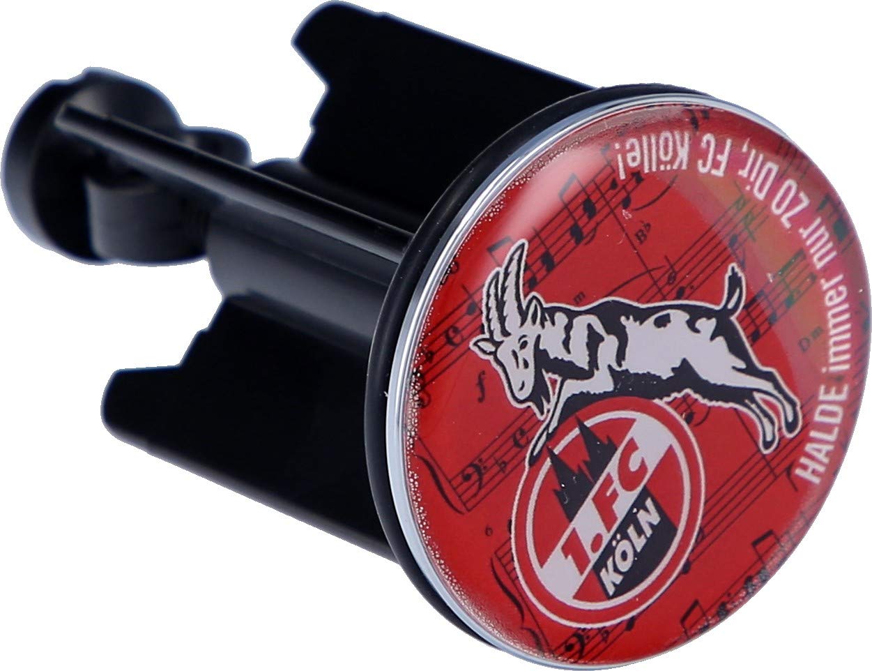 Bathroom Sink Plug with 1. FC KÖLN Motif