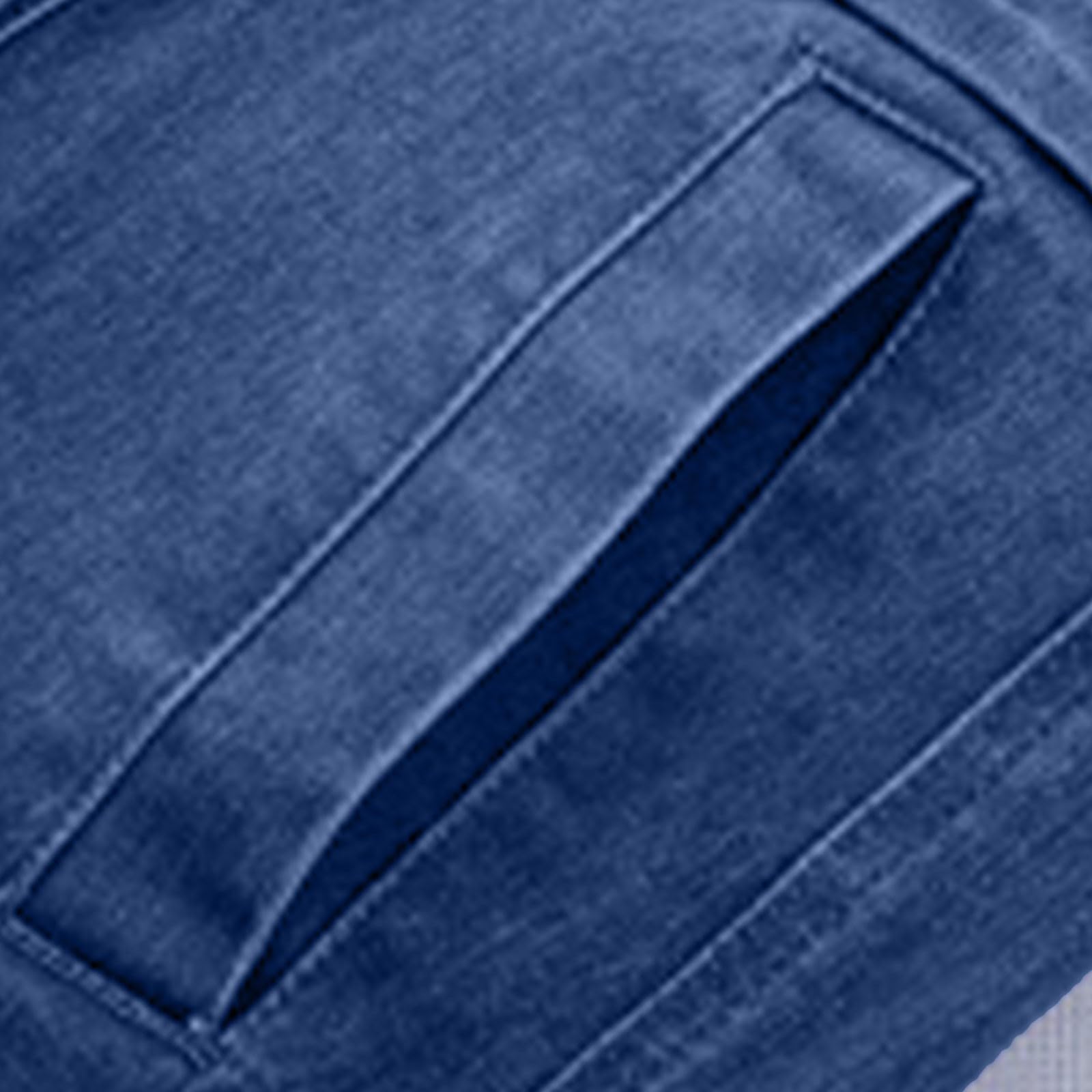 Cocila Veste en jean pour femme, manteau slim brodé à manches longues, vestes manteaux Compressible En Duvet blouson femme Beige Femme Demi Saison Saharienne Manteaux Et Blousons Imperméable