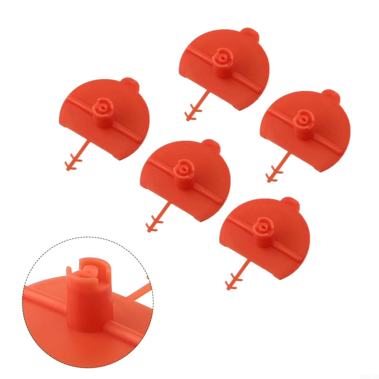 5 ugelli in schiuma a ventaglio piatto, in schiuma di poliuretano espandibile, per spruzzatore di schiuma, plastica