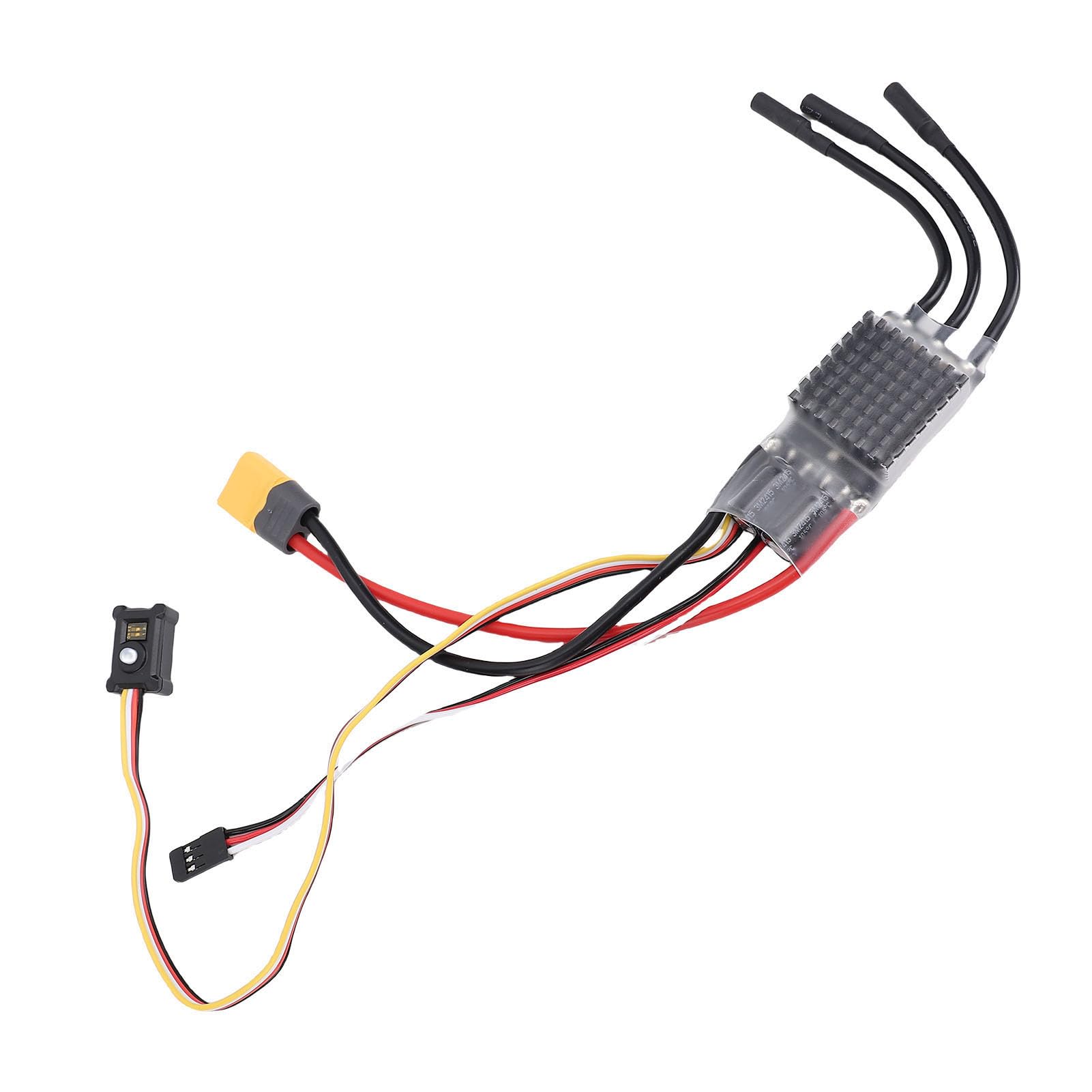 YUYTE Zamiennik ESC do RC Crawler, Regulator Obrotow 80A Brushless,