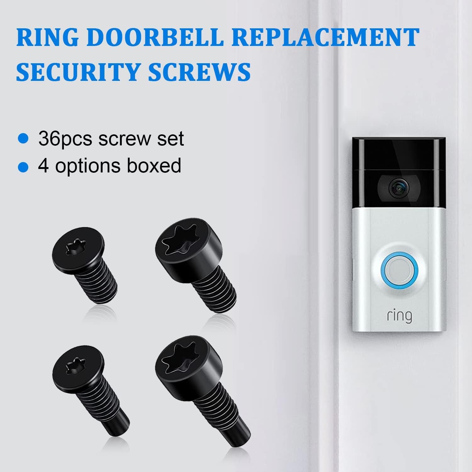 Sonnette Intelligente Vidéophone Ring Doorbell 2 ème Génération⎜RING