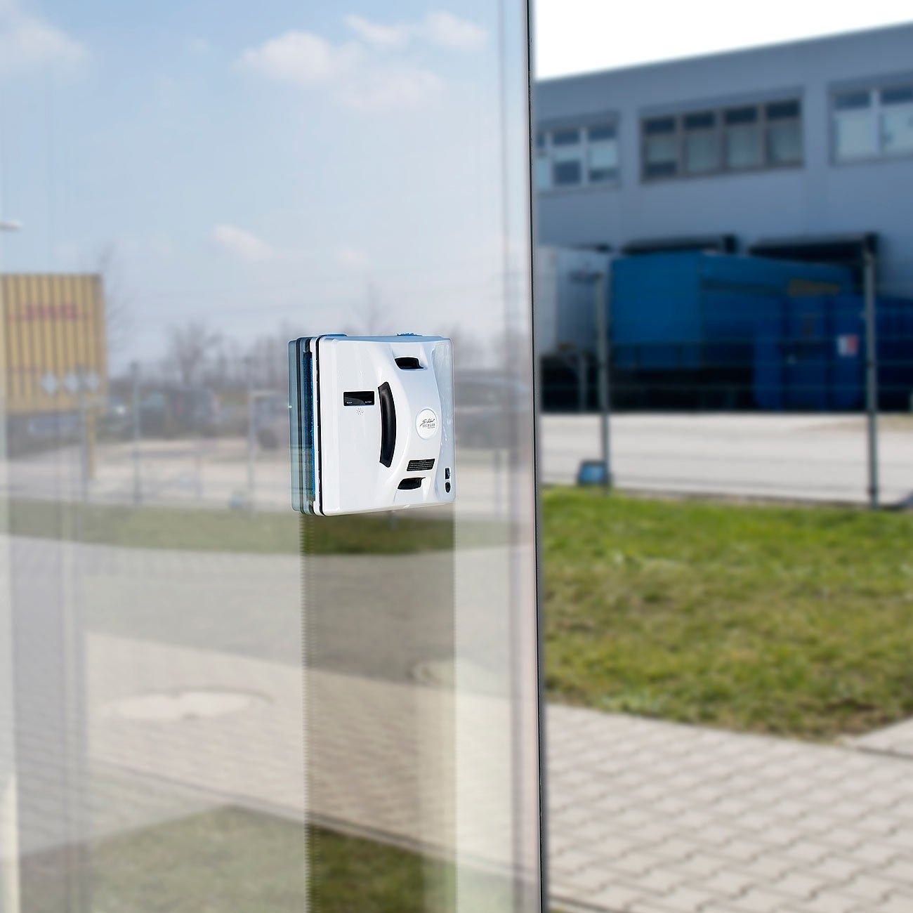Sichler Haushaltsgeräte Glasdach Roboter: Profi-Fensterputz-Roboter PR-041 V3 (Versandrückläufer) (Fensterputzroboter für Glasdach, Glasdach Reinigungsroboter, Scheibenwischer)