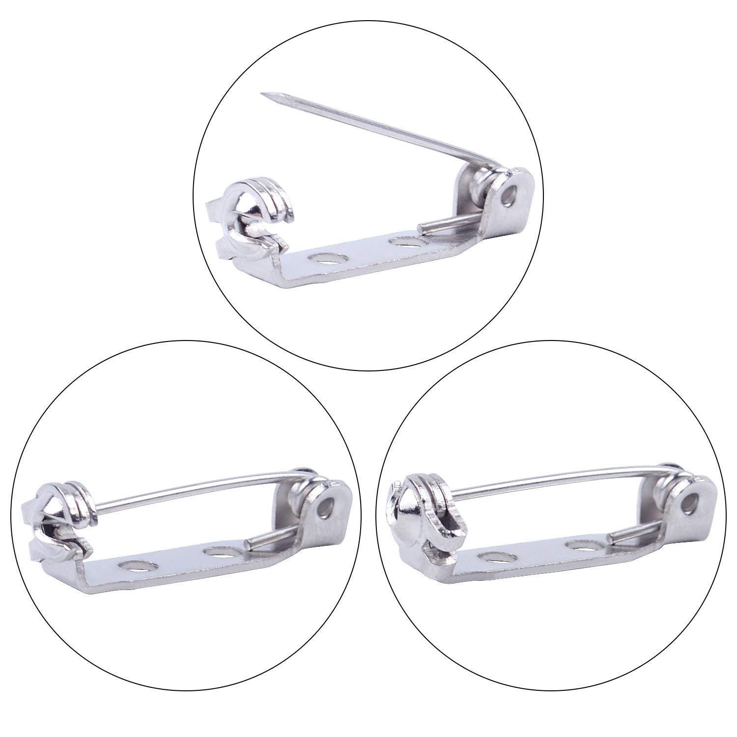 Du 10 Pcs Pin Keepers Pin Fechaduras De Segurança Pin Faz De Volta