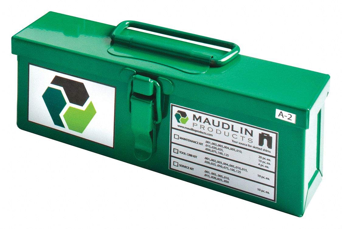 MSC4-SHK Slotted Shim Size C 4 X 4 Shop Kit (80 pc. Box)