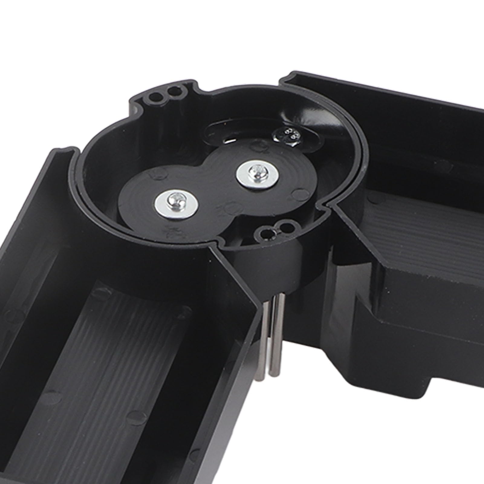 Miter Cutting Tool 2 in 1 ABS Black High exactness Wear Resistant Measuring Template Instrument, Miter Saw Protractor Tool for Skirts and Grooves