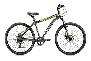 CRADIAC - Hustler X7 MTB 21 Gear Cycle for Boys & Adults | 29 Inch Cycle for Men (Mountain Bike) Gear Bicycle 21 Speed with Disc Brake & Front Suspension | 15+ Years | 5.8FT+
