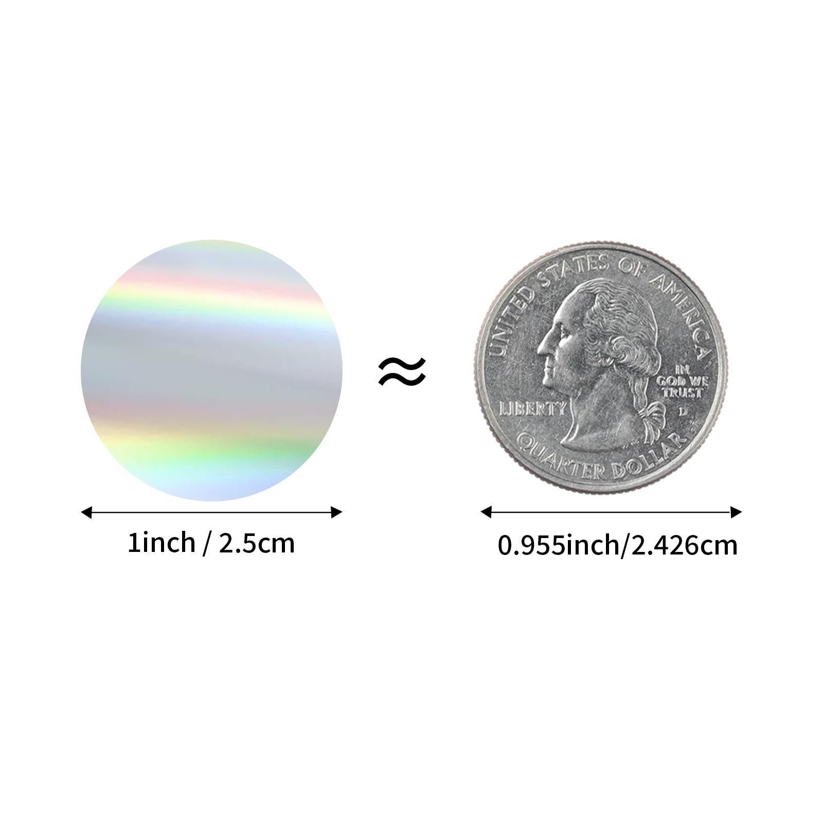 2,5 cm holograficzne naklejki termiczne, niebieskie, do drukowania, tęczowy brokat, naklejki termiczne do pakowania prezentów, samoprzylepne imię, metka cenowa, DIY, niestandardowy projekt