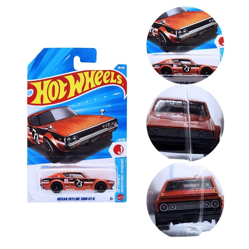 Hot Wheels Nissan Skyline 2000 GT-R HW J-Imports Ages 3 and Up 88