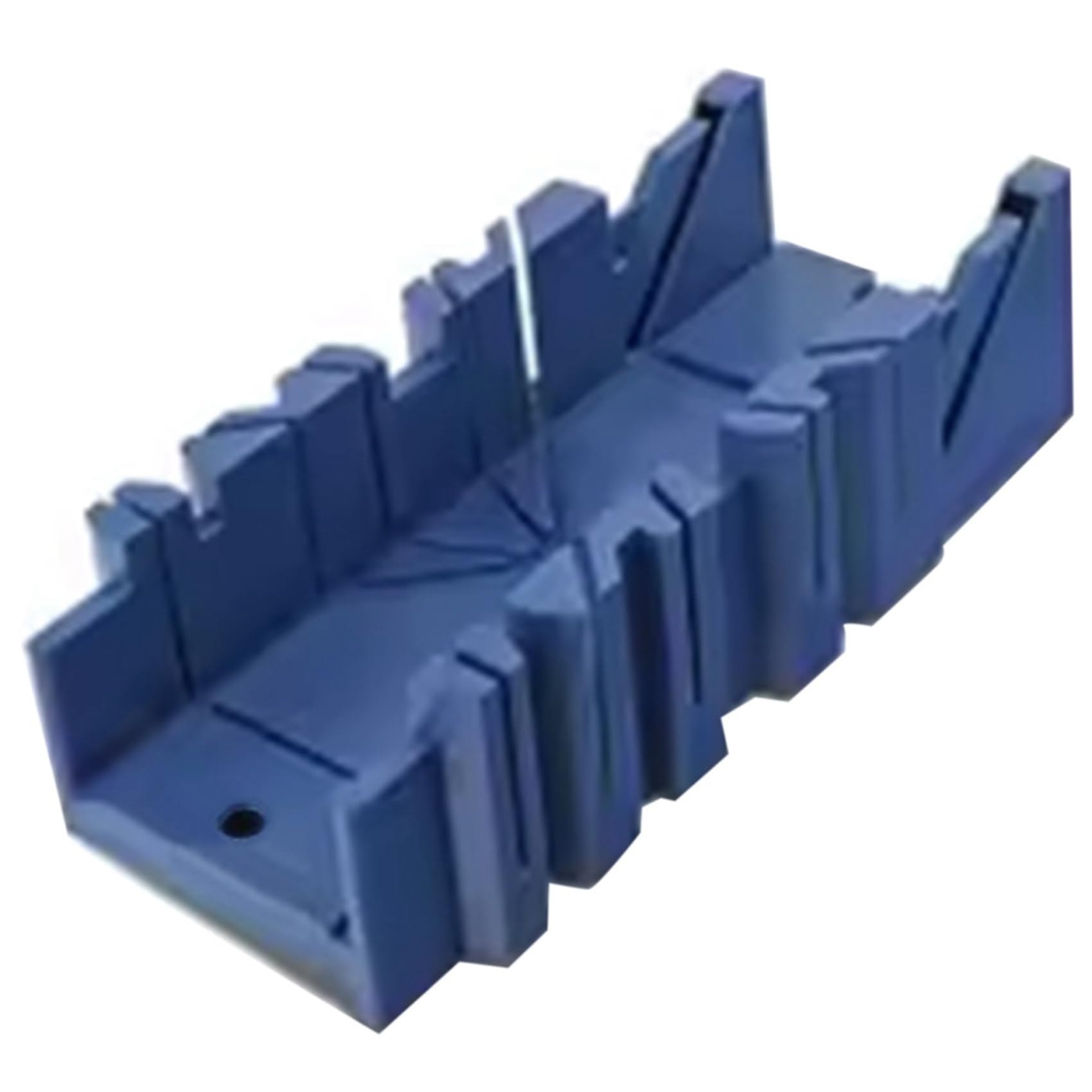 Littimoon Multifunctional Woodworking Miter Saw Box Miter Saw Holder Saw Storage 45/22.5/90° Plastic Saw Box(No Saw)