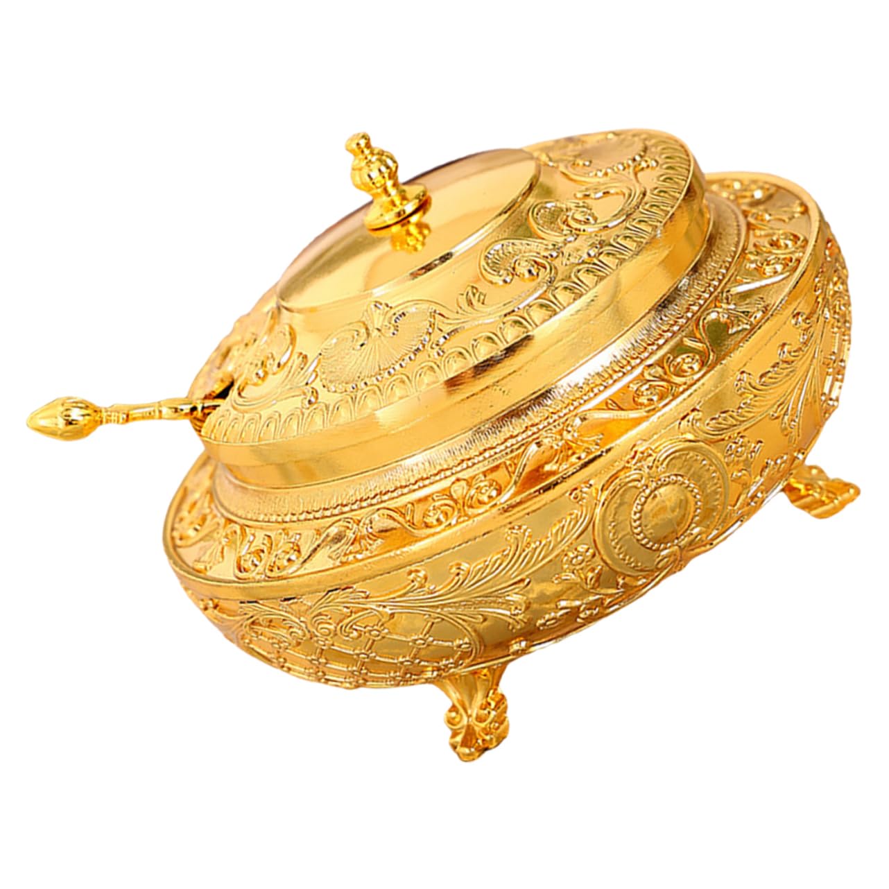 PRETYZOOM 1Set Style Spice Container Capacity Seasoning Storage Pot with Spoon for Salt Sugar and Spices for Kitchen Decor and Holiday Gatherings