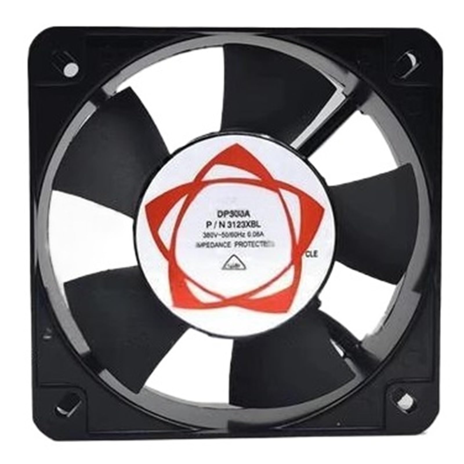 KWQNPHTRN DP300A P/N3123HSL AC 380V 0.06A 120x120x38mm 2-Wire Cooling Fan