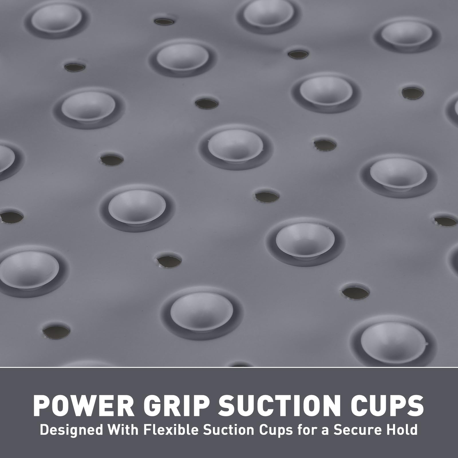 ZOKBOM Corner Shower Mat Non Slip 70x70cm - Image 3