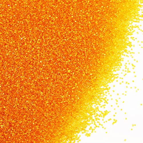 Kasvan Gold Sanding Sugar Sprinkles - Edible Sugar Crystals, Baking Cake Decorations, Ice Cream Toppings Cupcake Decorating, Wedding Party Chirstmas Supplies, 85G/3.2Oz #TOP1