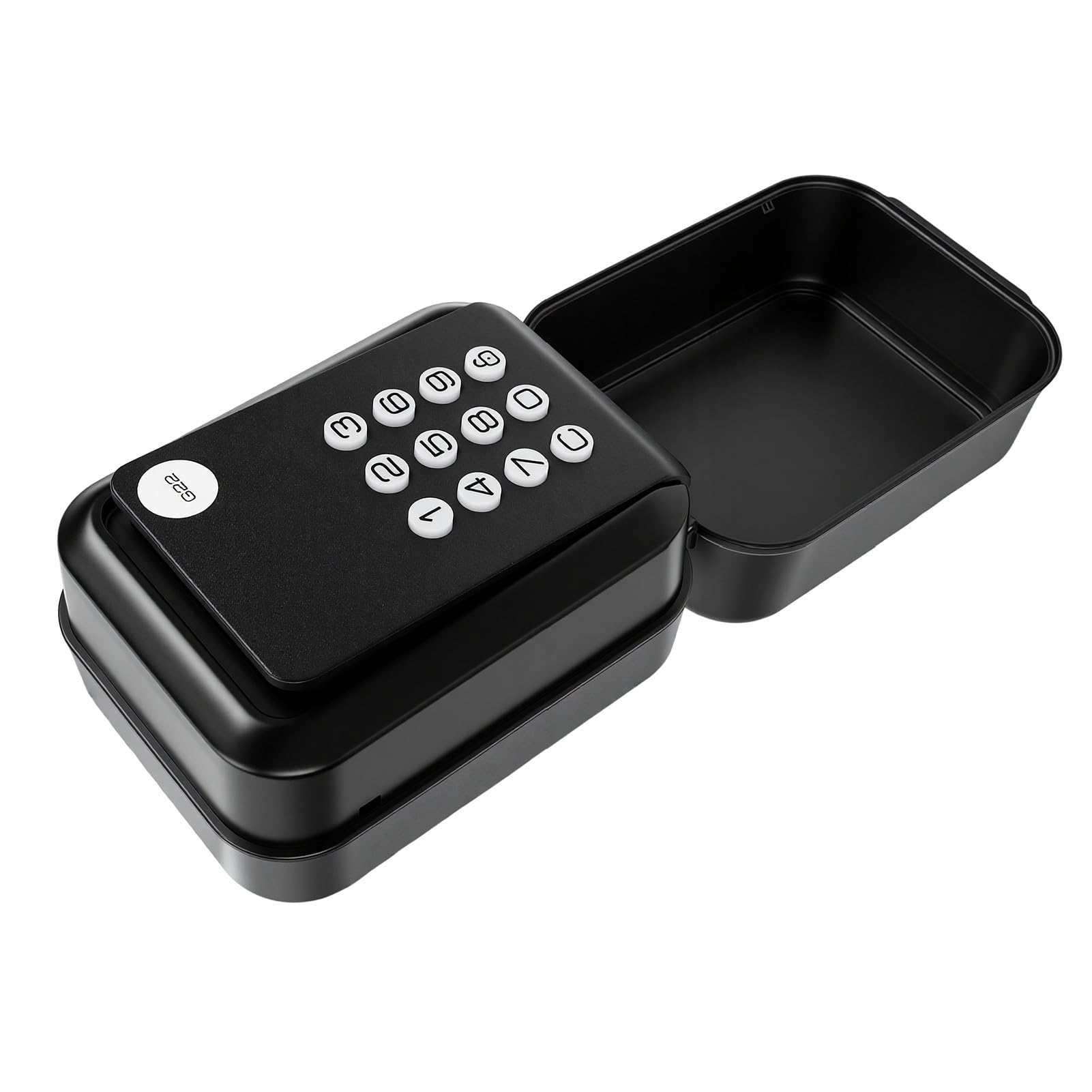FTVOGUE Bluetooth Skrzynka na Klucze, Wydajne Zarządzanie Kluczami, for | Konstrukcja ze stopu aluminium, Łatwe metody udostępniania kluczy, Obsługuje 7 kluczy, Instalacja na zewnątrz, Do użytku na