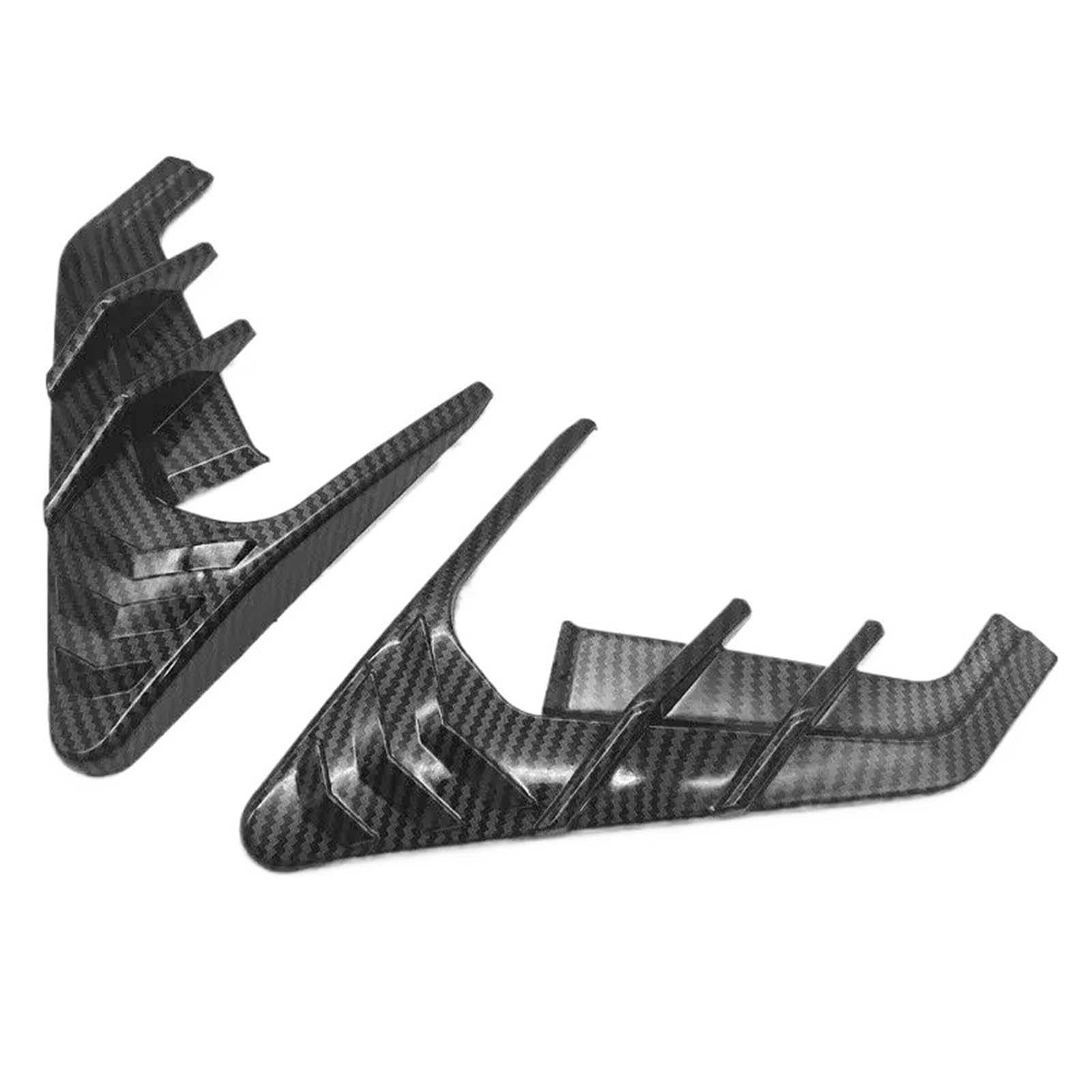 EJUOYO Side Vent Decor Sticker Fit For Tesla Model 3 Y Car Side Camera Flanks Covers Spoiler Dust Cover 2Pcs Car Accessories Car Fender Side Vents(Carbon Fiber Look)