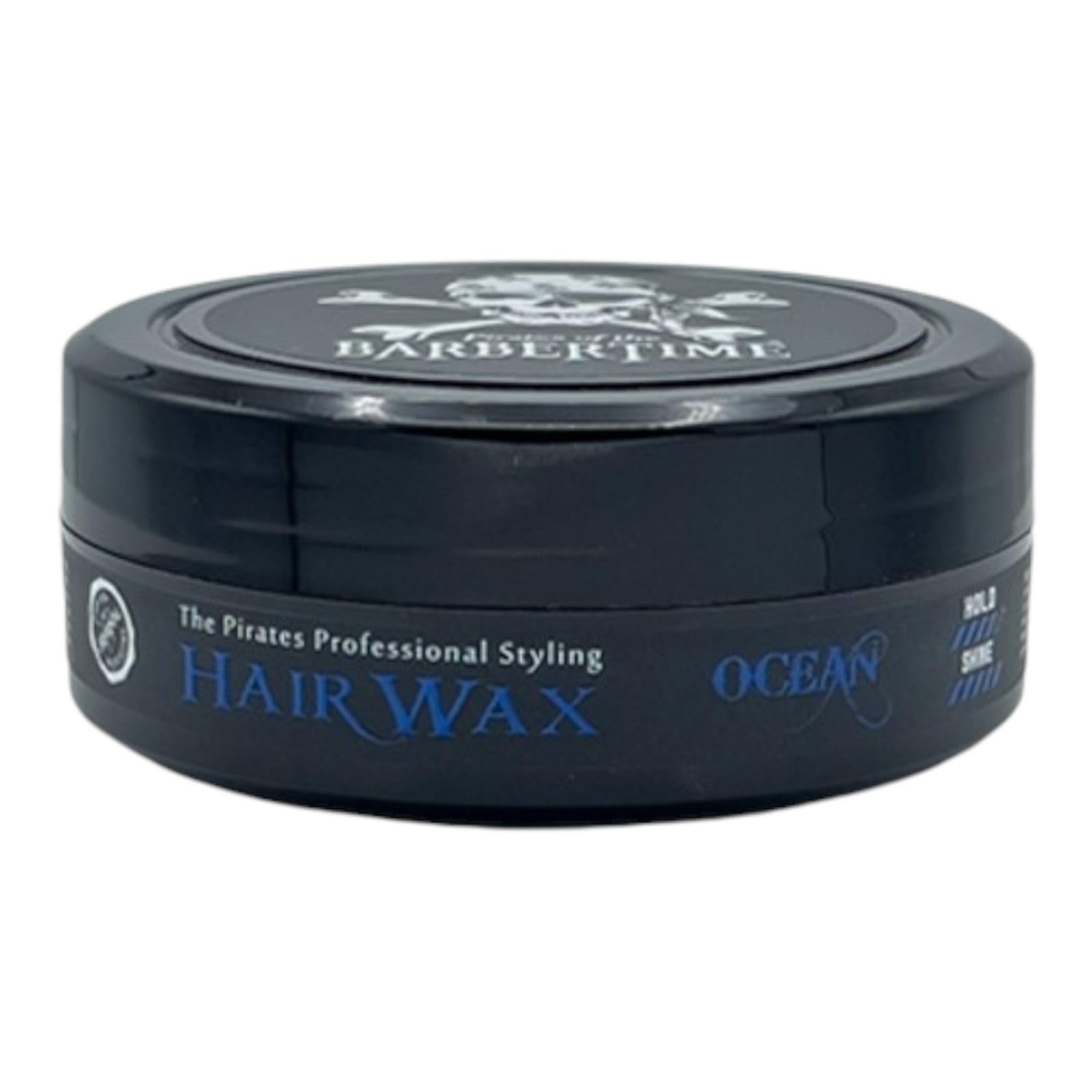 Barbertime Hair Styling Aqua Wax, Blue, 150 g (Pack of 1) - Image 3