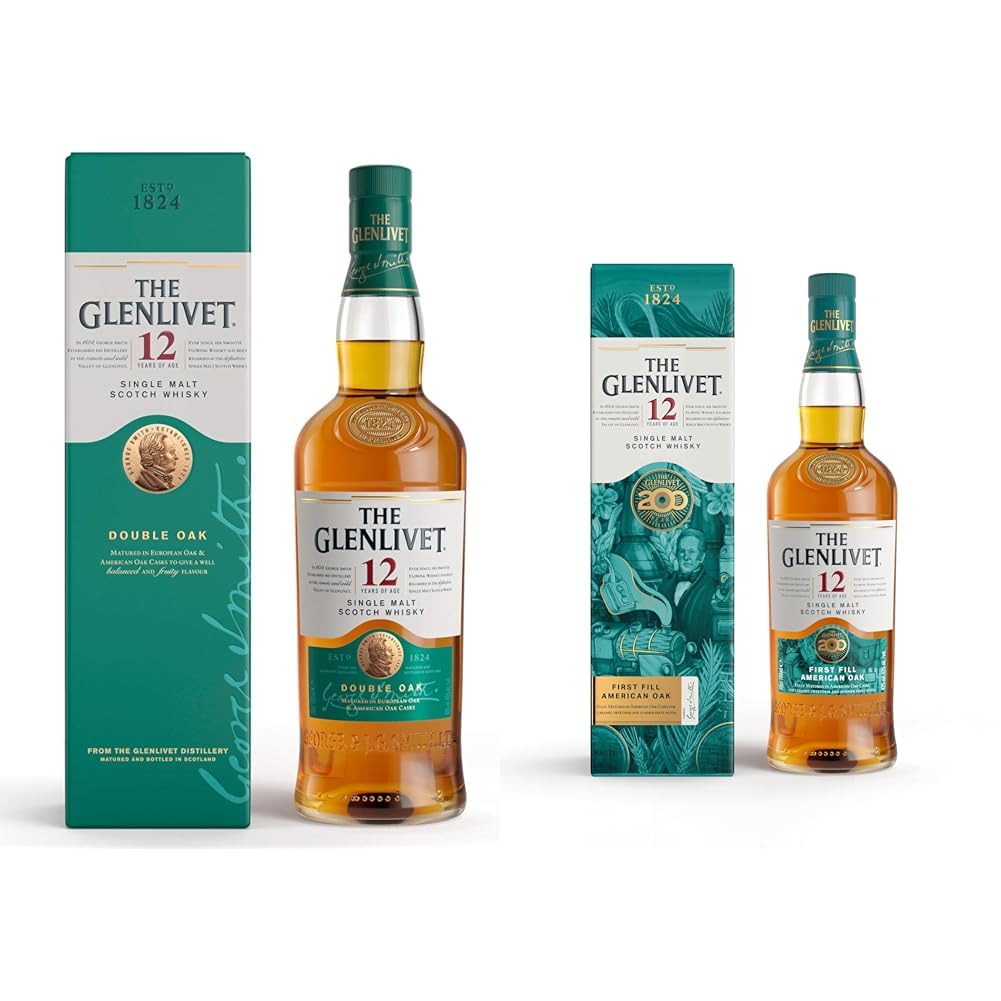 Amazon.co.jp: THE GLENLIVET (ザ・グレンリベット) 12年＆200周年記念