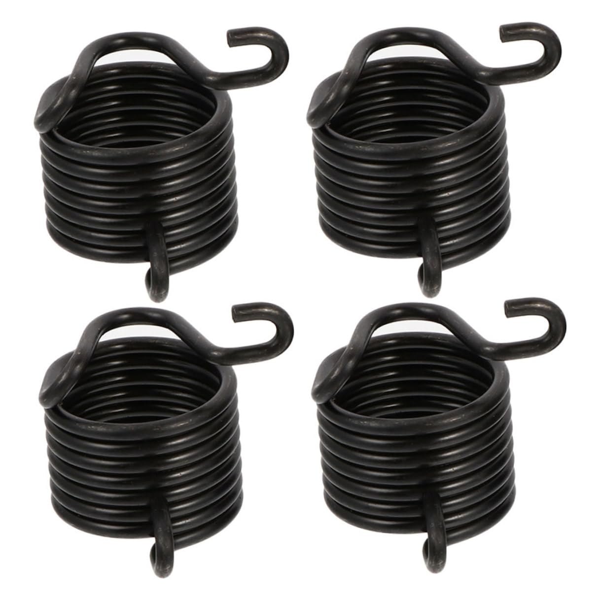 PACKOVE 4pcs Pneumatic Shovel Spring Air Hammer Spring Retainer Spring for Air Tool Retaining Spring for Air Tool Spring Retainer for Smoothing Hammer Pneumatic Chisel Supply Black Steel
