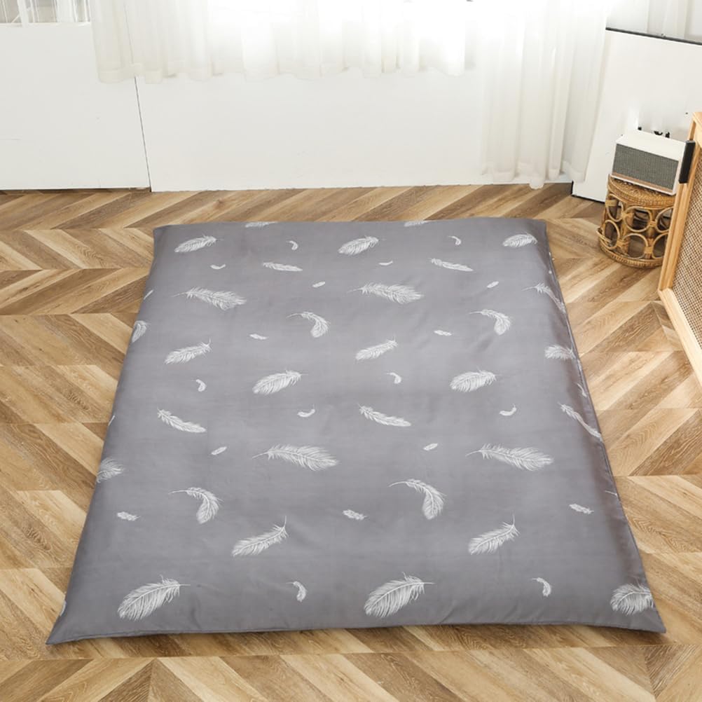 O,90x200cmTWIN,LDLCYCN Futon Mattress Cover Japanese Floor Mattress Cover Soft Dustproof Bed Cover with Zipper Full Wrap Futon Mattress Protector Futon Slipcover for Bedroom Dormitory