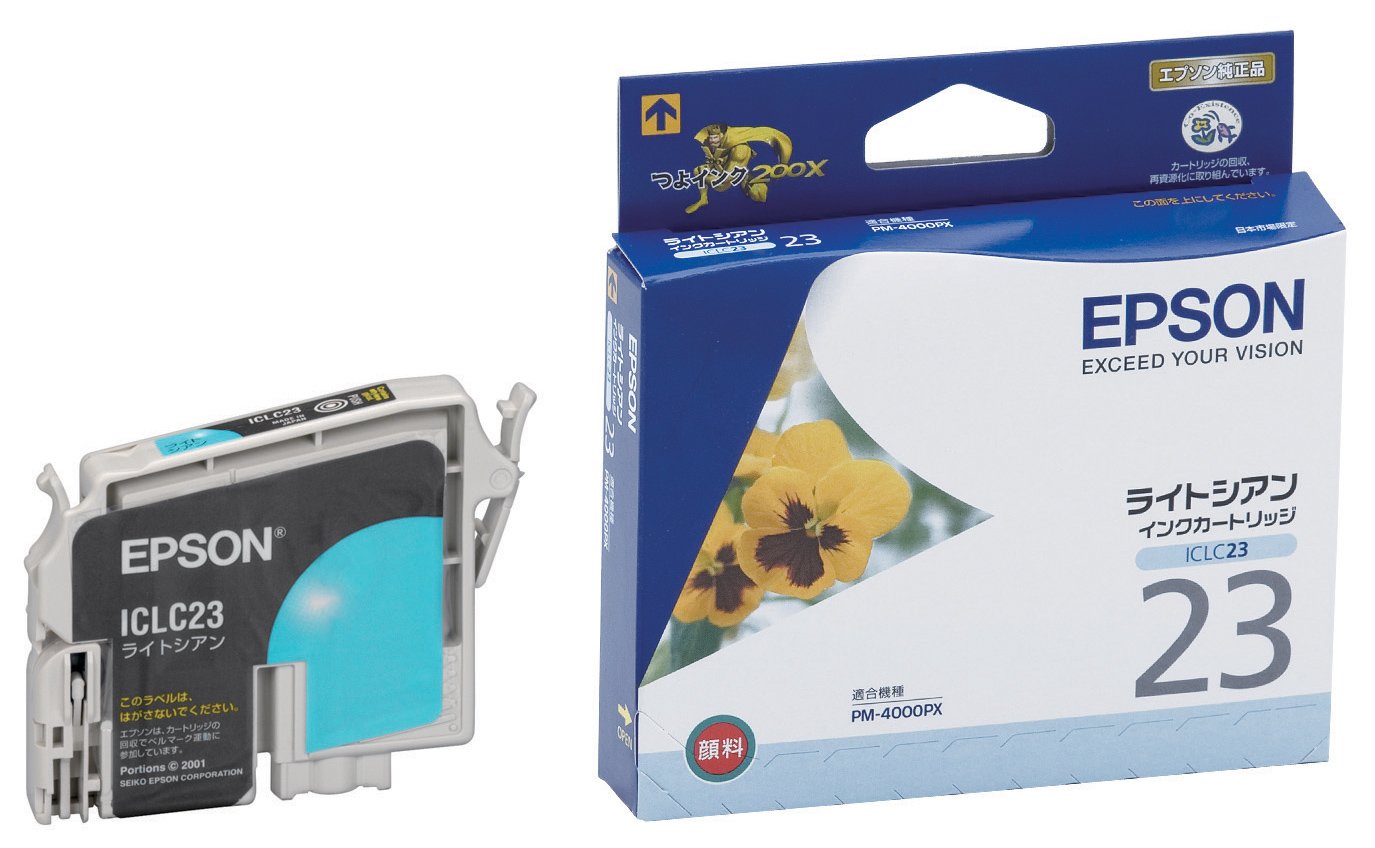 Amazon.co.jp: EPSON 純正インクカートリッジ ICLC23 インク
