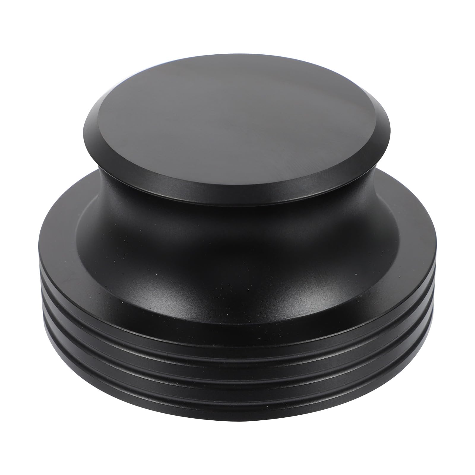 Estabilizador para Tocadiscos de Vinilo 400g Abrazadera de Peso de Aleación de Aluminio Negro Accesorio para Reducir Vibraciones y Mejorar Sonido