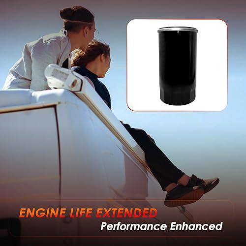 Miniatura 7 de 122-0836 Filtro de aceite Reemplazo para RV QG 55007000 Serie HGJAA HGJAB HGJAC Spin-on Reemplaza # 01220836, B7238, PH2875, PH10027 (Juego de 2)